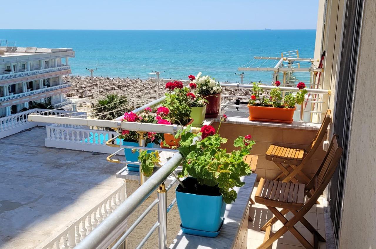 Beach View Apartment, Golem Durrës Exteriér fotografie